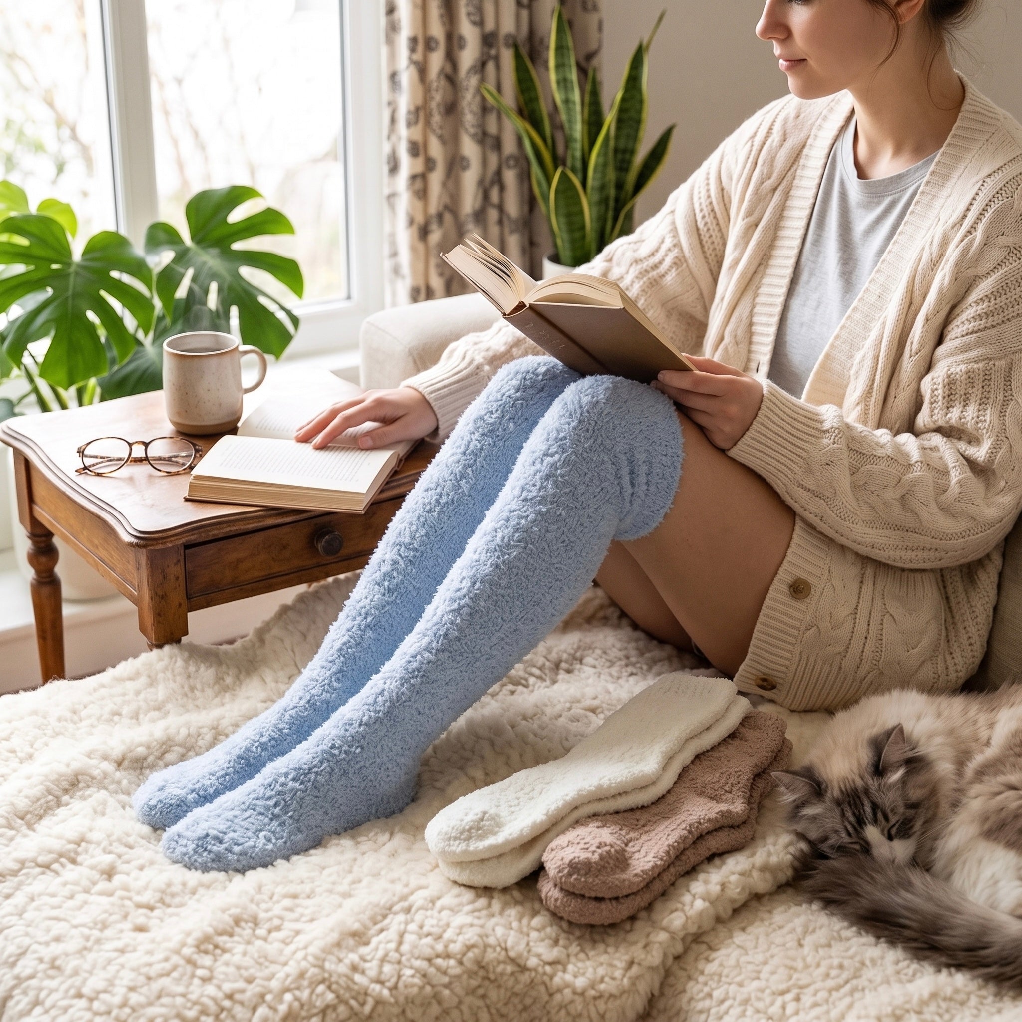 How to Build a Cozy Cat-and-Book Corner (Even in a Small Apartment) Polar Feet® LLC