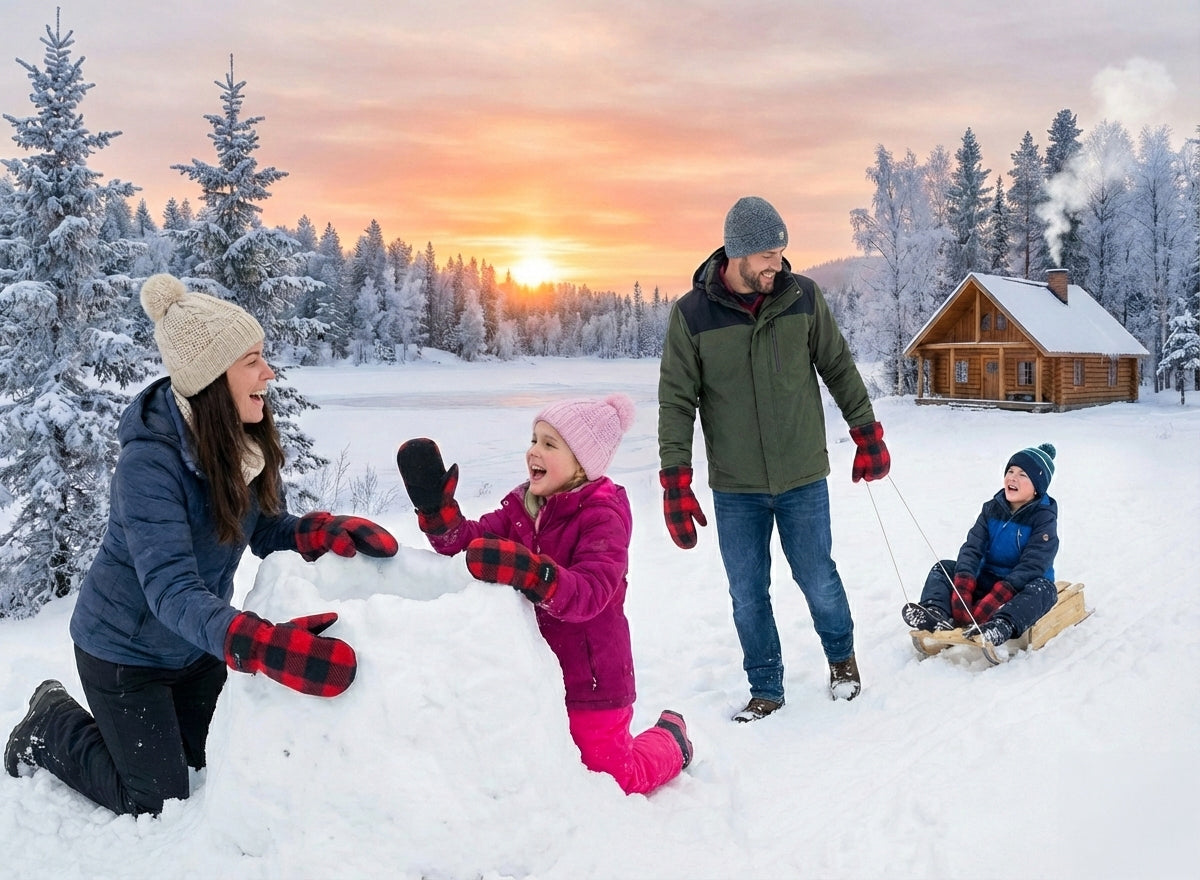 Fleece Gloves Mittens