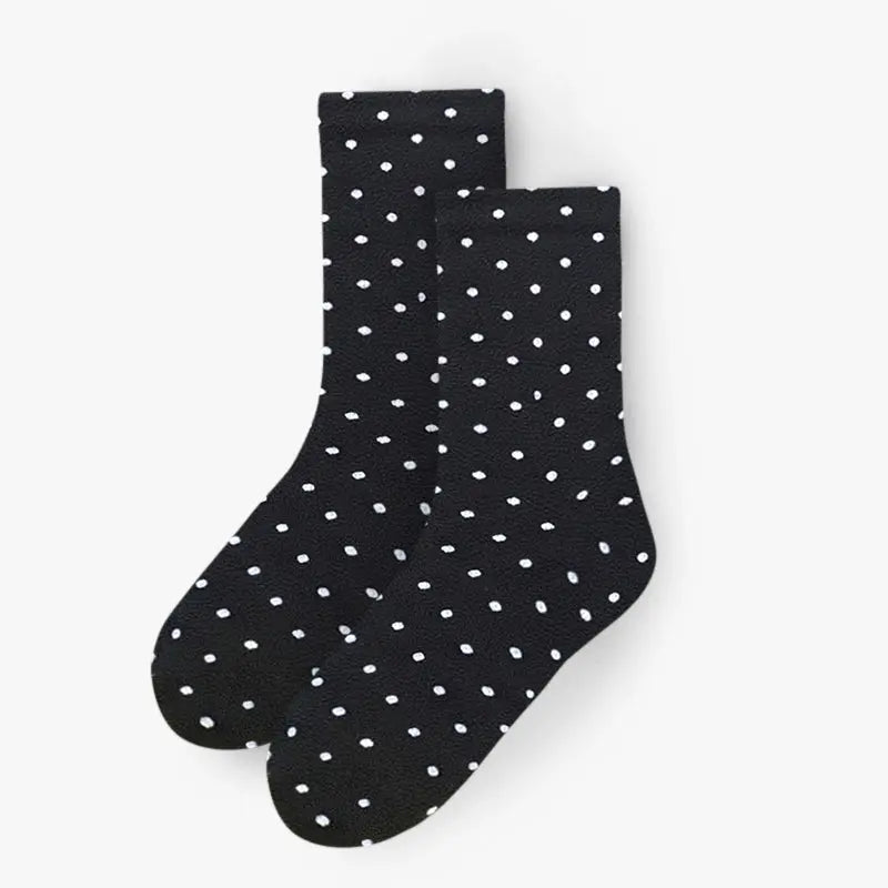 Polar Feet Fleece Socks - Domino Polar Feet