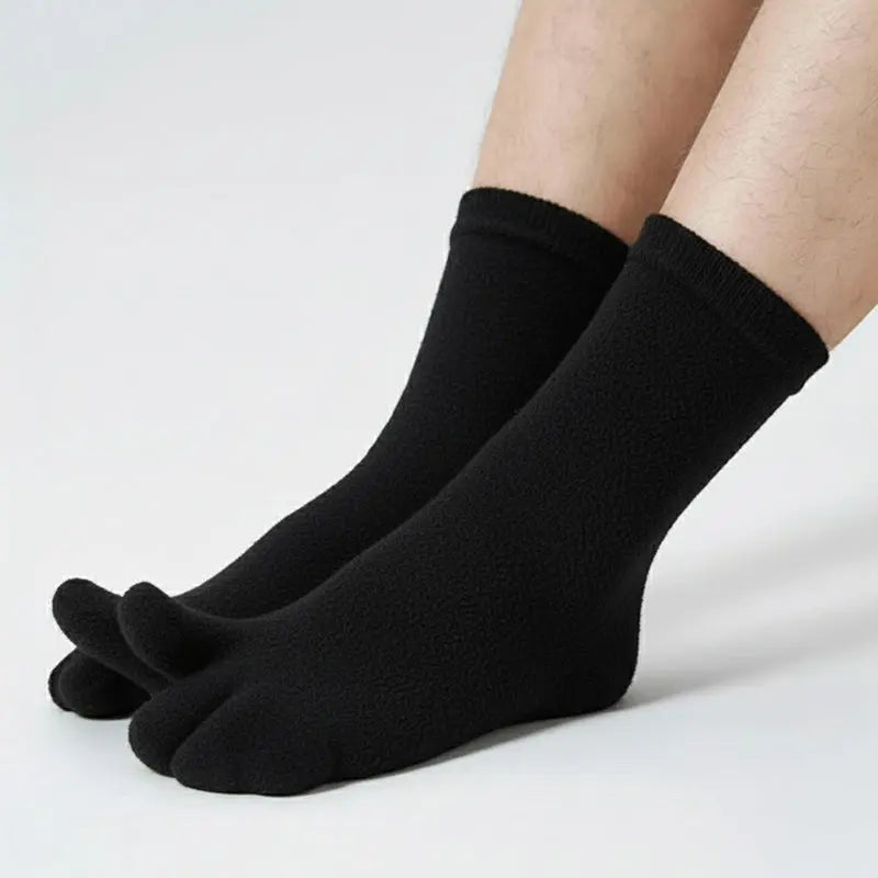 tarp socks Polar Feet Fleece Tabi Socks - Black