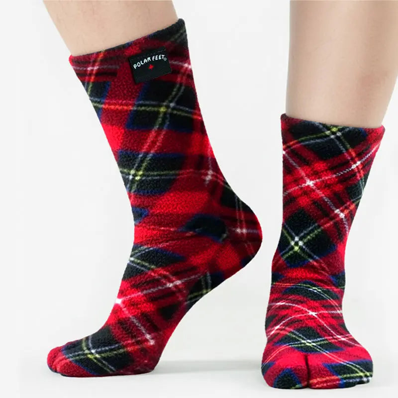 Polar Feet Fleece Tabi Socks - Highlander Polar Feet