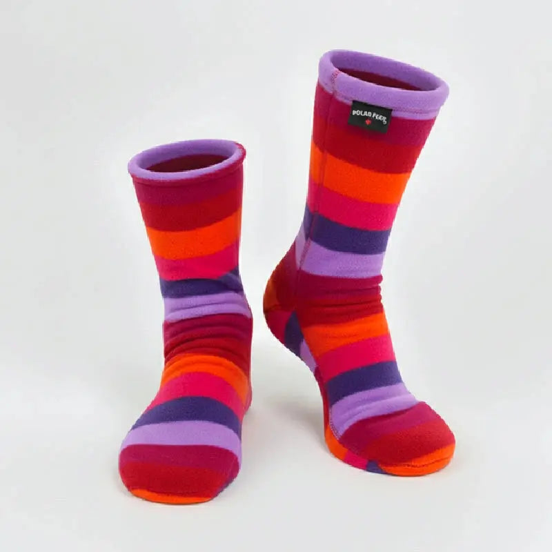 Polar Feet Fleece Socks - Jellybean Polar Feet