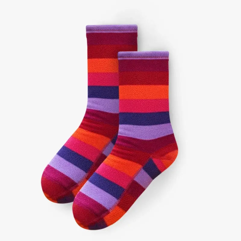 Polar Feet Fleece Socks - Jellybean Polar Feet