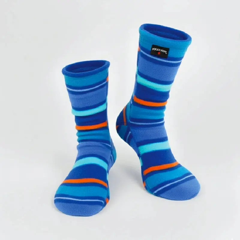 Polar Feet Fleece Socks - Jazz Stripes Polar Feet