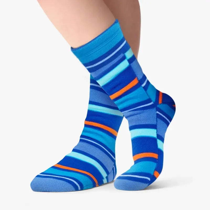 Polar Feet Fleece Socks - Jazz Stripes Polar Feet