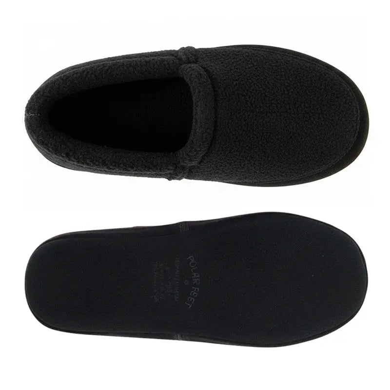 Polar Feet Women's Perfect Mocs - Black Berber Polar Feet