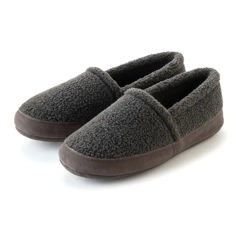Polar Feet Men's Perfect Mocs - Grey Berber Polar Feet