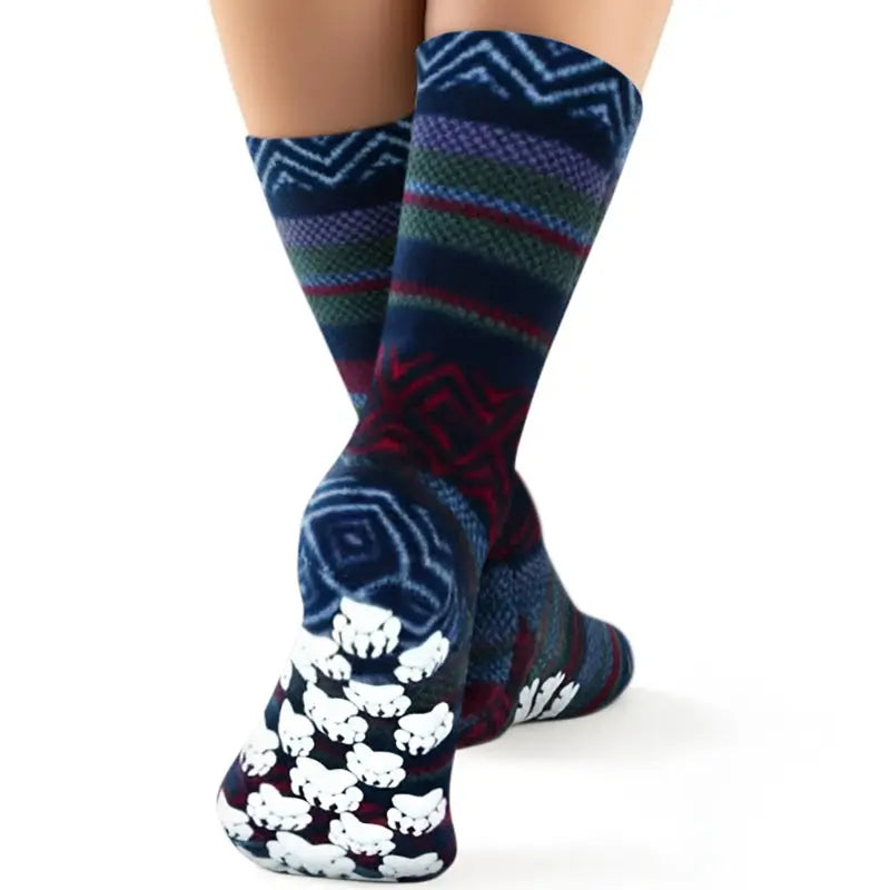 Polar Feet SUPER STRETCHY Fleece Socks - Nordic Polar Feet