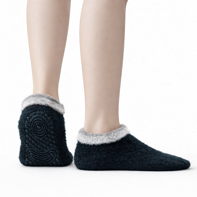Cloud Walk Slippers - Midnight Black Polar Feet