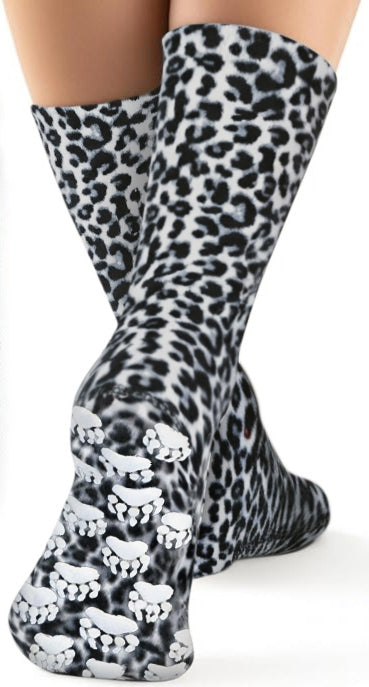 Polar Feet Fleece Socks - Snow Leopard