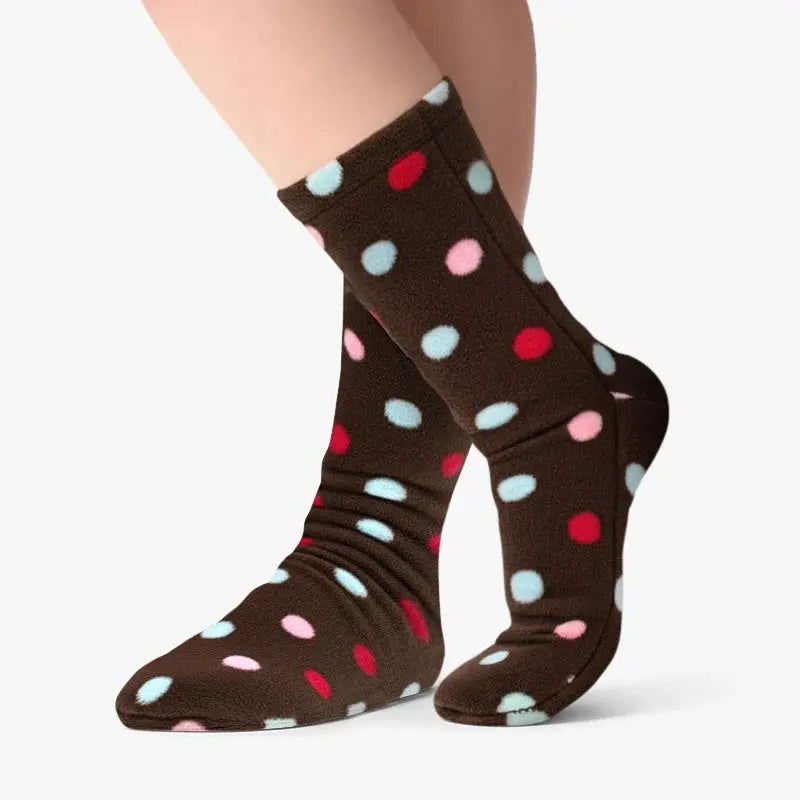 Polar Feet Fleece Socks - Smarties Polar Feet