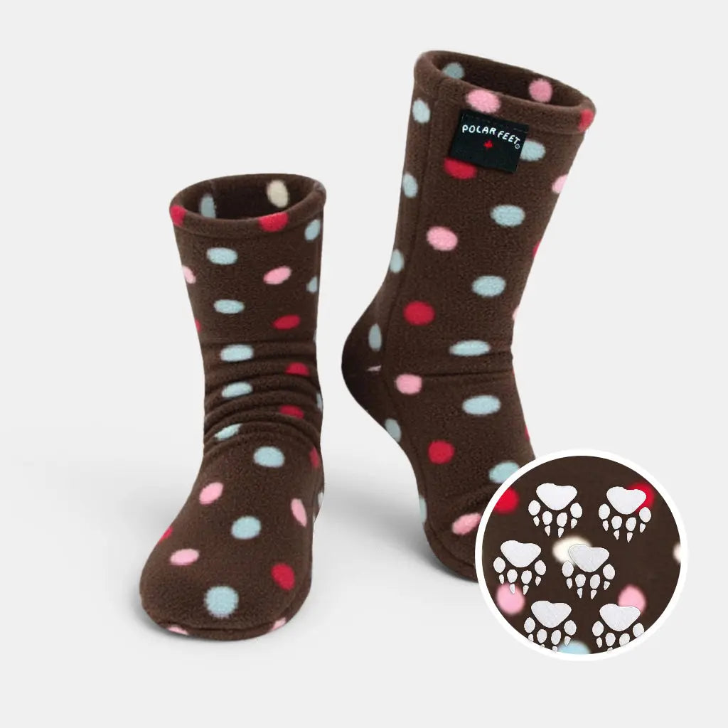 Polar Feet Fleece Socks - Smarties Polar Feet