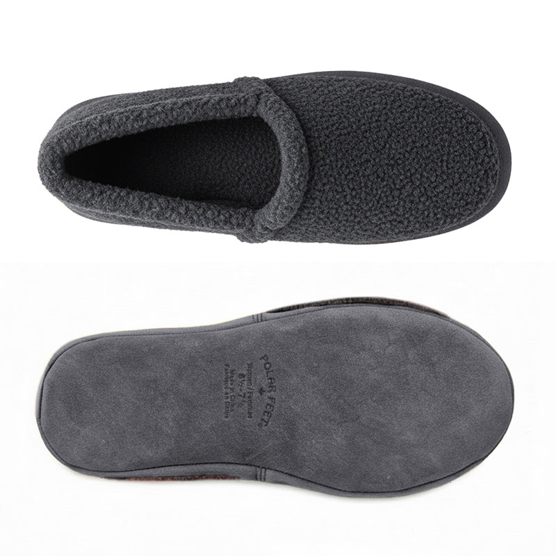 Polar Feet Women's Perfect Mocs - Grey Berber