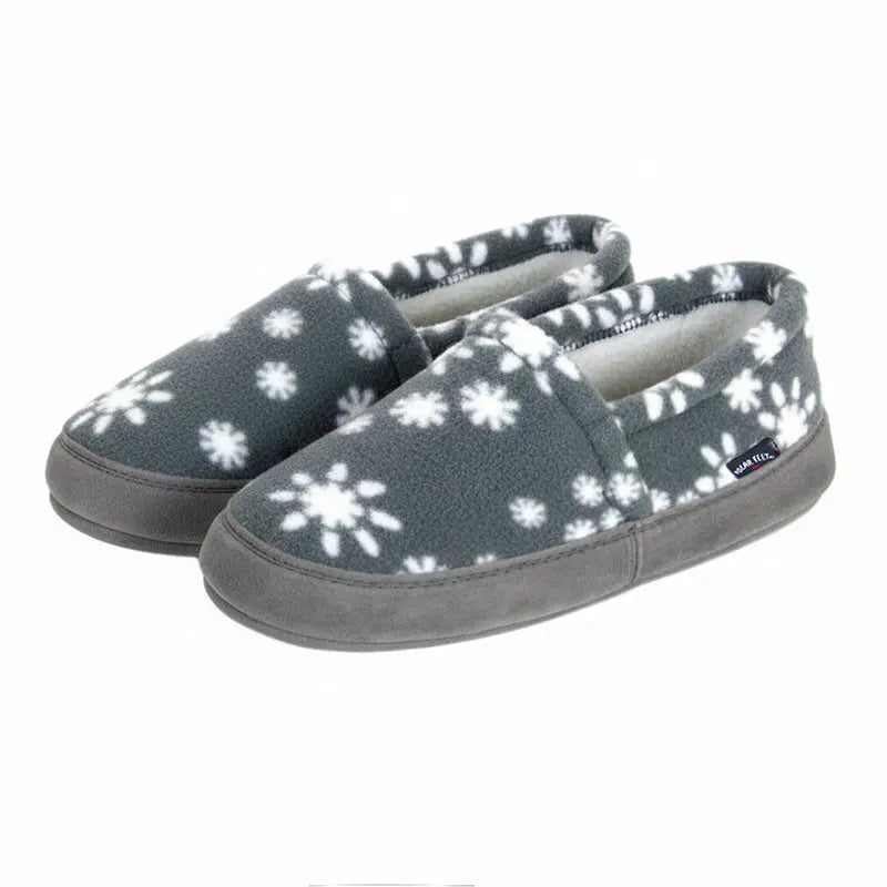 Polar Feet Women's Perfect Mocs Snowflake Polar Feet