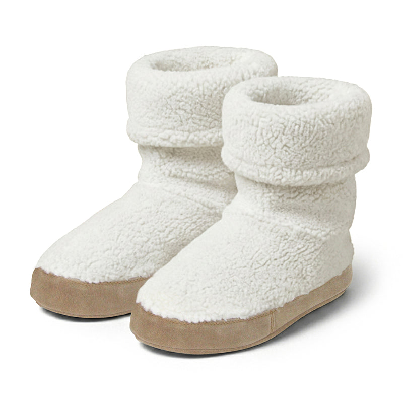 Polar Feet Women's Snugs - Cream Berber