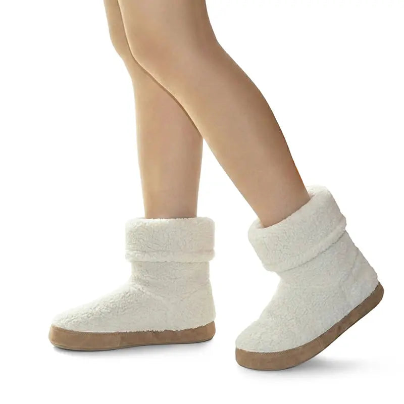 Polar Feet Women's Snugs - Cream Berber Polar Feet