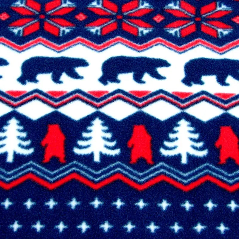 Kids' Nonskid Fleece Socks - Polar Bear Polar Feet