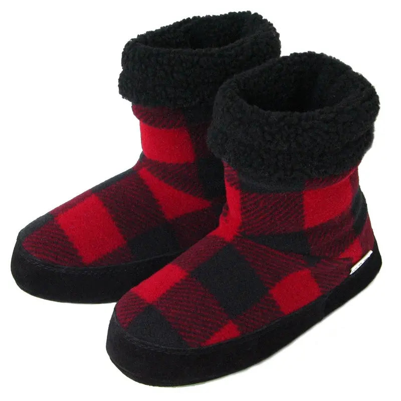 Polar Feet Women's Snugs - Buffalo Plaid Polar Feet