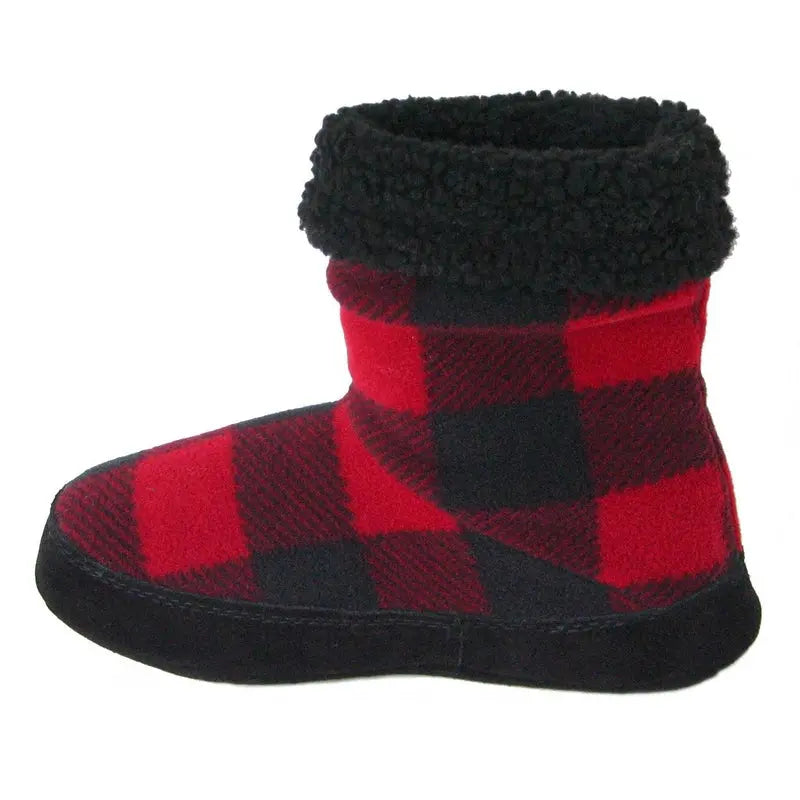 Polar Feet Women's Snugs - Buffalo Plaid Polar Feet