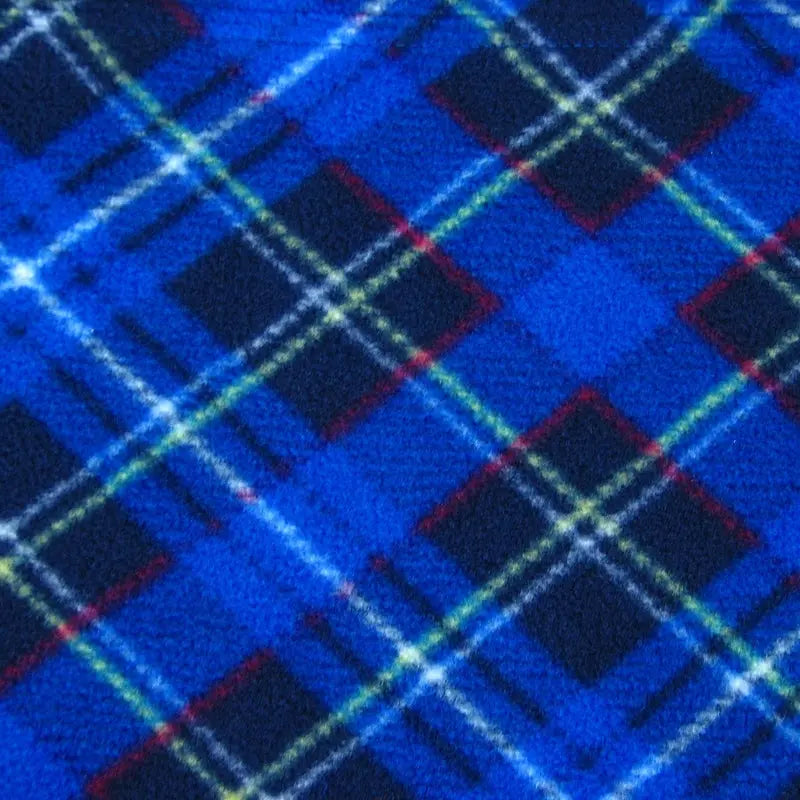 Polar Feet Fleece Tabi Socks - Blue Argyle Polar Feet