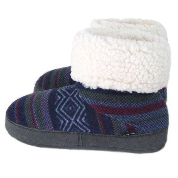 Polar Feet Women's Snugs Over-the-Ankle Slippers - Natural Suede Soles, Berber Fleece, Memory Foam Insole - View #9