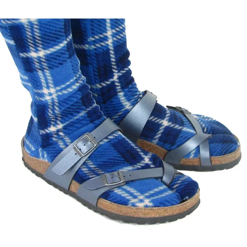 Polar Feet Fleece Tabi Socks - Flannel Polar Feet