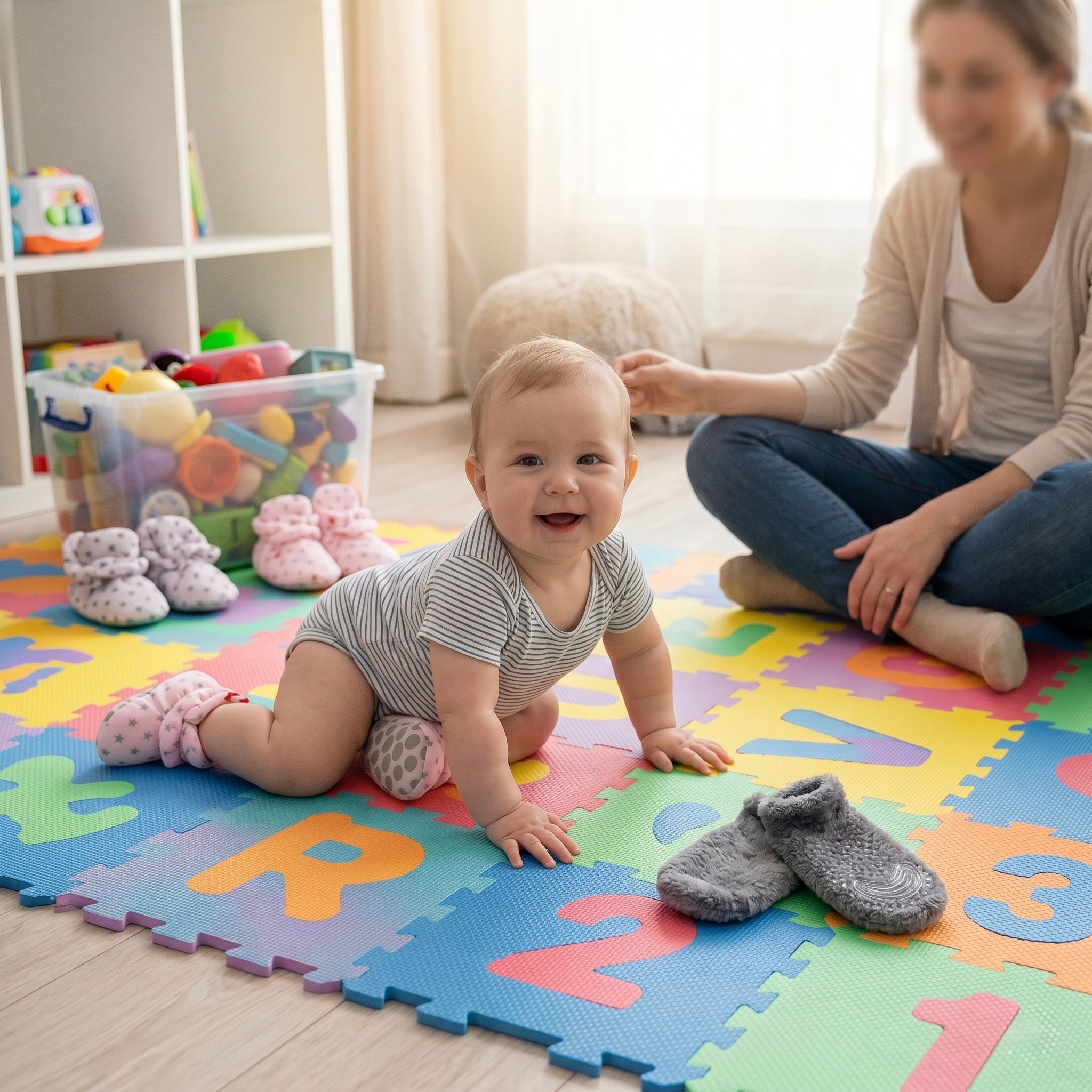 From Tummy Time to First Steps: Why Texture and Fit Matter in Infancy. Polar Feet® LLC