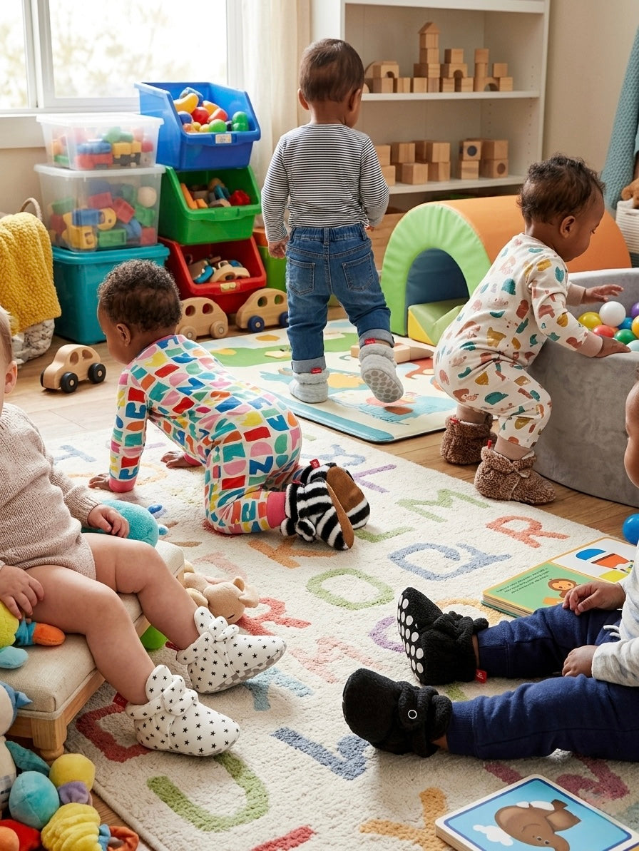 Slipper Socks vs. Rigid Shoes: Why "Soft-Sole" is Superior for Toddler Development. Polar Feet® LLC