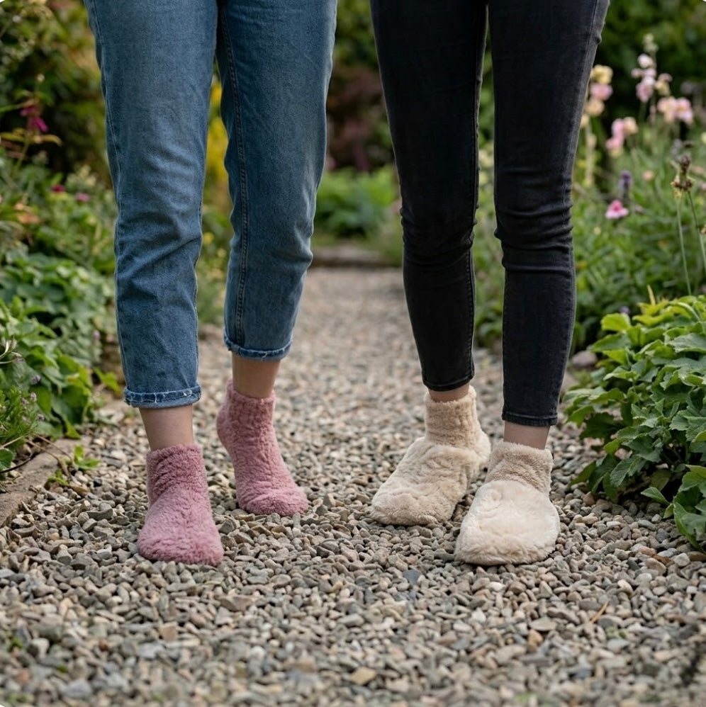 Outdoor Loungewear: Can You Wear Slippers Outside? Polar Feet® LLC