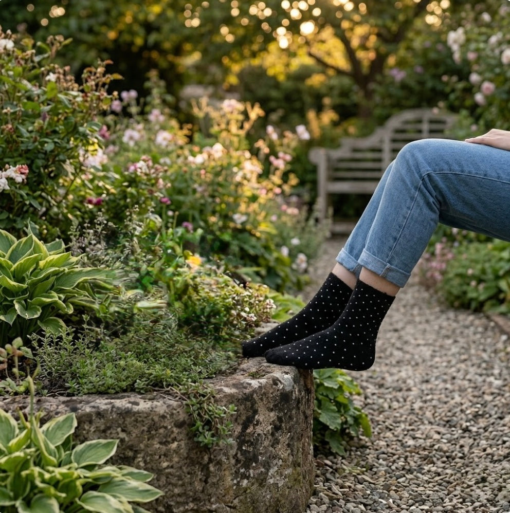 The Playful Classic: Why Polka Dots are the Ultimate "All-Ages" Pattern. Polar Feet® LLC