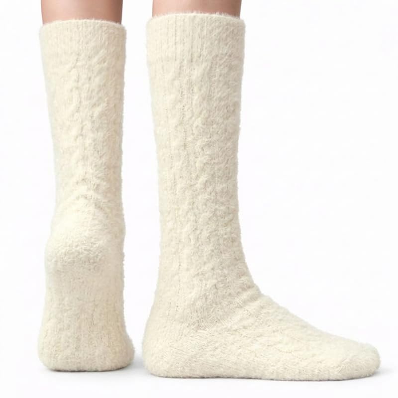 Cable Knit Over-the-Knee Socks | Polar Feet