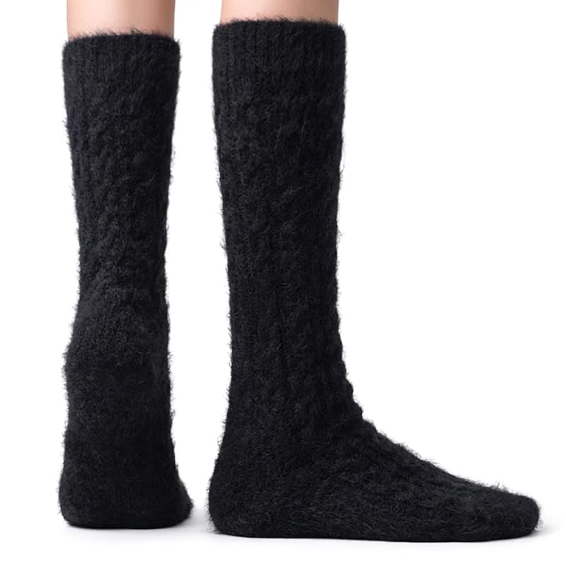 Cable Knit Over-the-Knee Socks | Polar Feet
