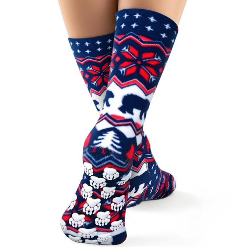 Kids' Nonskid Fleece Socks - Polar Bear | Slipper Socks