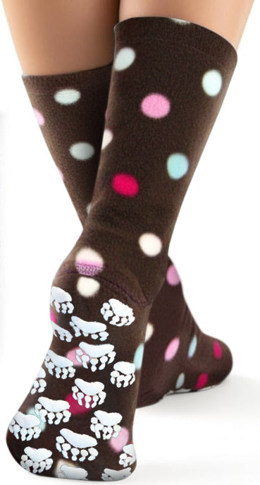 Kids' Nonskid Fleece Socks - Smarties