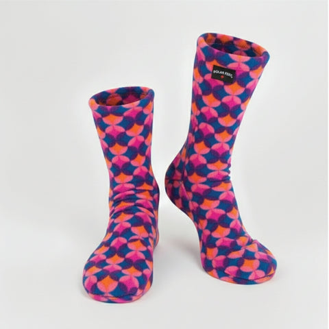 Polar Feet Adult Socks - Art Deco