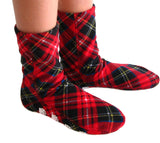 Kids' Nonskid Fleece Socks - Highlander