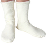 Polar Feet White Berber Fleece Socks