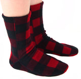 Polar Feet Fleece Socks - Lumberjack