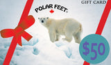 Polar Feet Gift Cards