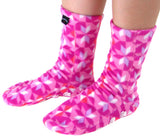 Kids' Nonskid Fleece Socks - Kaleidoscope