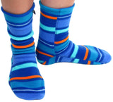 Polar Feet Fleece Socks - Jazz Stripes