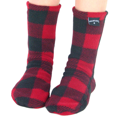 Kids' Regular Fleece Socks | For Boys and Girls | Slipper Socks – Polar ...