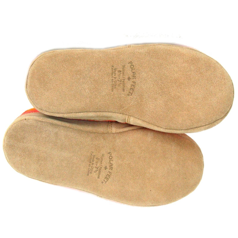 Polar Feet Kids' Perfect Mocs in Raspberry Sunrise with real suede soles