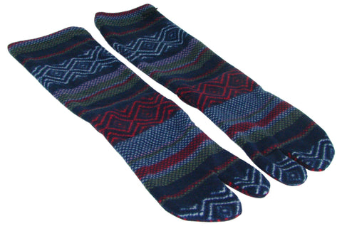 Polar Feet Fleece Tabi Socks - Nordic
