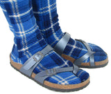Polar Feet Fleece Tabi Socks - Flannel