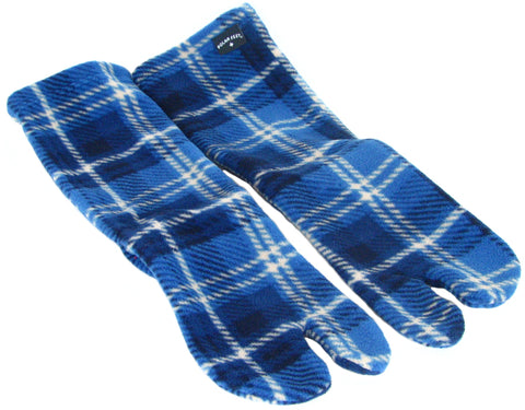 Polar Feet Fleece Tabi Socks - Flannel
