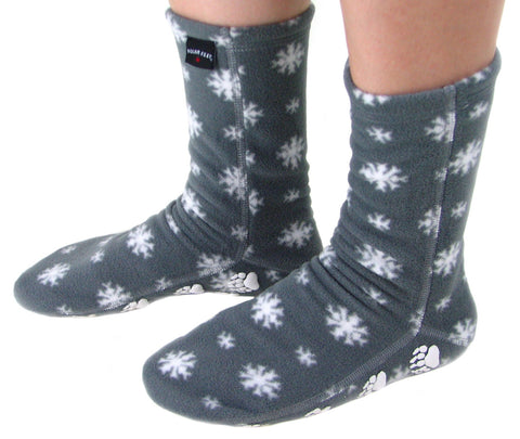 Polar Feet Adult Fleece Socks - Snow – Polar Feet® Ltd