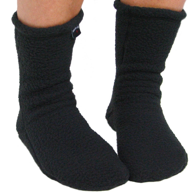 Polar Feet Supersoft Fleece Socks - Black