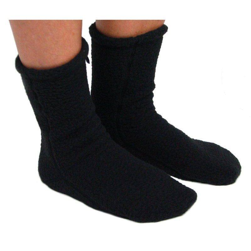 Polar Feet Supersoft Fleece Socks - Black